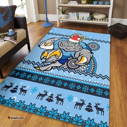 New South Wales Area Rug - Australia Ugly Xmas With Aboriginal Patterns For Die Hard Fans