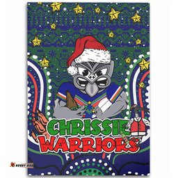 New Zealand Warriors Christmas Custom Area Rug - Christmas Knit Patterns Vintage Jersey Ugly Area Rug