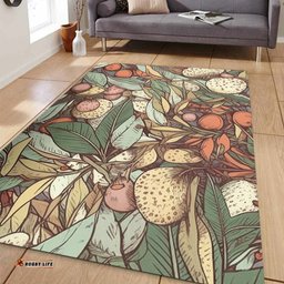 Australia Gumtree Area Rug - Australian Native Plants Area Rug