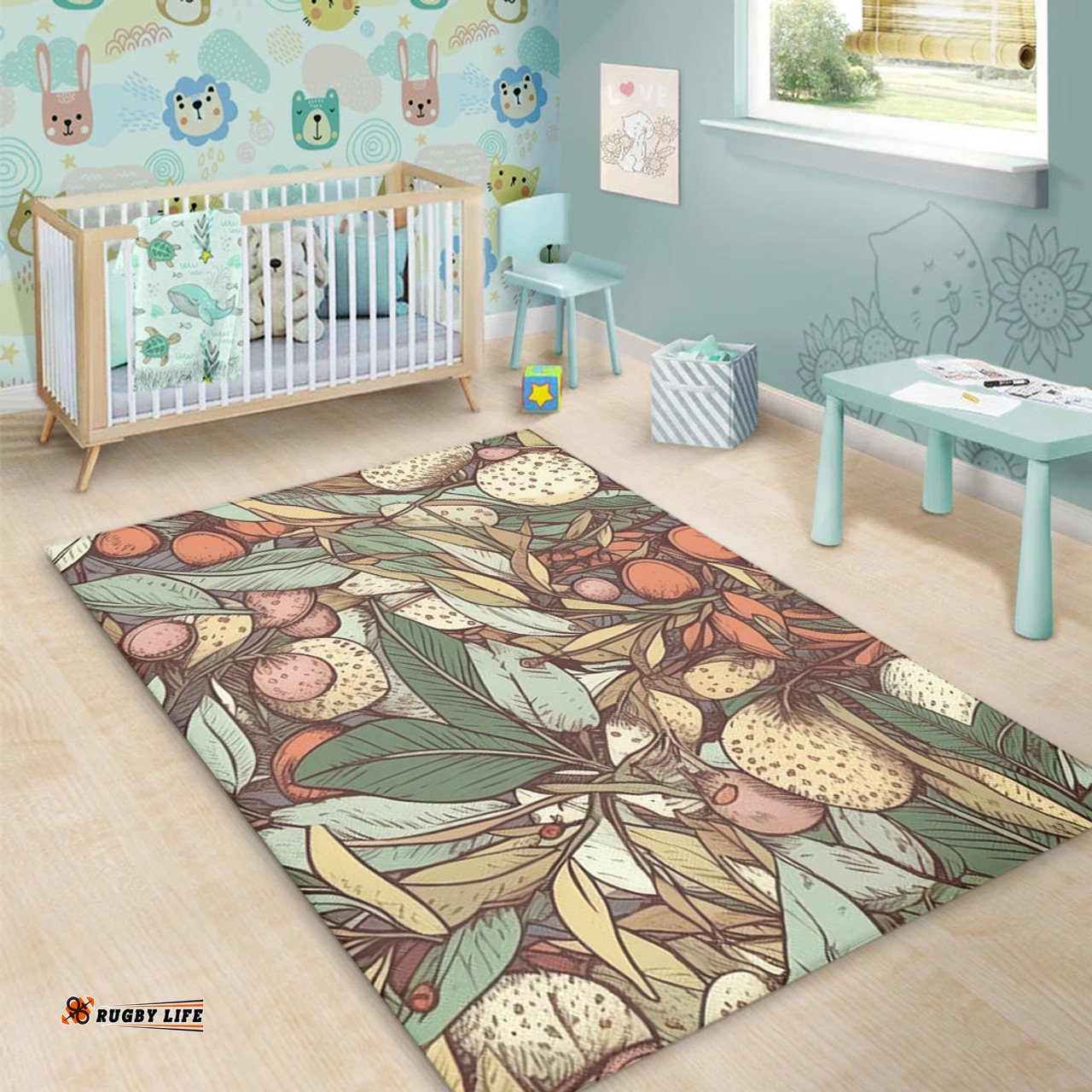 Australia Gumtree Area Rug - Australian Native Plants Area Rug