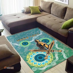 Gold Coast Titans Rug - Custom Super Gold Coast Titans Rug