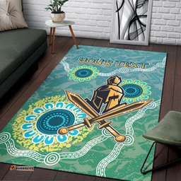 Gold Coast Titans Rug - Custom Super Gold Coast Titans Rug