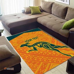 Custom Australia Rugby Area Rug Summer Paris 2024