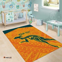 Custom Australia Rugby Area Rug Summer Paris 2024