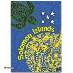 Australia  South Sea Islanders Area Rug - Proud To Be Solomon Islander In Polynesian Pattern Inspired Area Rug