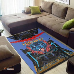 Penrith Panthers Area Rug - Custom Anzac Angry Panther Style Area Rug