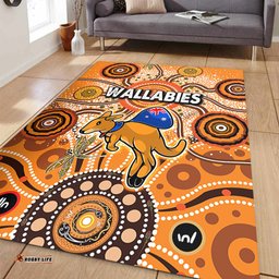 Australia Aboriginal Custom Area Rug - Dragonfly Flies Into Beehive And Snake Circle Area Rug