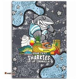 Cronulla-Sutherland Sharks Custom Area Rug - Australian Big Things Area Rug