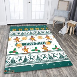 Australia Christmas Area Rug - Wallabies Special Ugly Christmas Area Rug