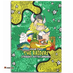 Canberra Raiders Custom Area Rug - Australian Big Things Area Rug