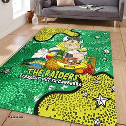 Canberra Raiders Custom Area Rug - Australian Big Things Area Rug
