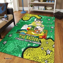 Canberra Raiders Custom Area Rug - Australian Big Things Area Rug