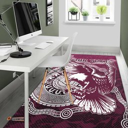Manly Warringah Sea Eagles Area Rug - Custom Super Eagles Area Rug