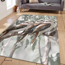 Australia Kookaburra Area Rug - Kookaburra Artwork Area Rug