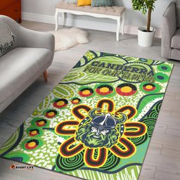 Canberra Raiders Naidoc Area Rug - Custom For Our Elders Area Rug