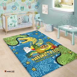 Parramatta Eels Custom Area Rug - Australian Big Things Area Rug