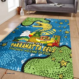 Parramatta Eels Custom Area Rug - Australian Big Things Area Rug
