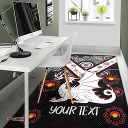St. George Illawarra Dragons Naidoc Area Rug - Custom For Our Elders Boomerangs Area Rug