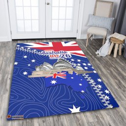 Australia Australia Day Area Rug - Happy Australia Day Area Rug