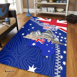 Australia Australia Day Area Rug - Happy Australia Day Area Rug