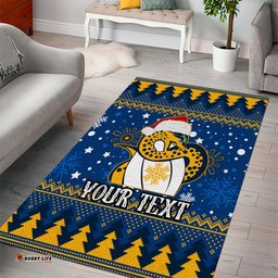 Custom Eels Rugby Area Rug Chirstmas Vibe 2023