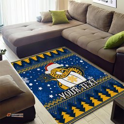 Custom Eels Rugby Area Rug Chirstmas Vibe 2023