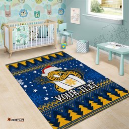 Custom Eels Rugby Area Rug Chirstmas Vibe 2023