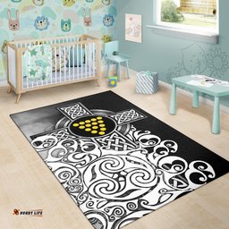 Cornwall Area Rug Duke Of Cornwall Flag With Celtic Cross