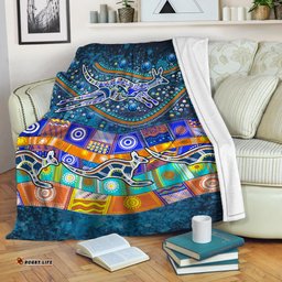 Australia Indigenous Blanket Dot Painting Art