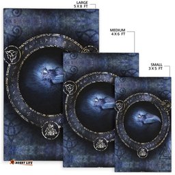 Celtic Area Rug Celtic Raven
