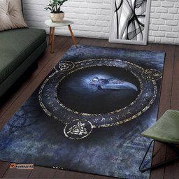 Celtic Area Rug Celtic Raven