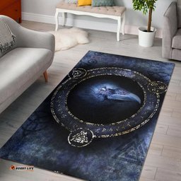 Celtic Area Rug Celtic Raven