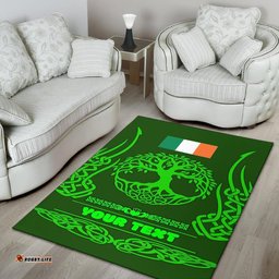 Ireland Celtic Personalised Area Rug Symbol of Celtic