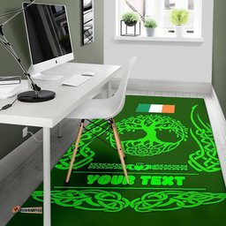 Ireland Celtic Personalised Area Rug Symbol of Celtic
