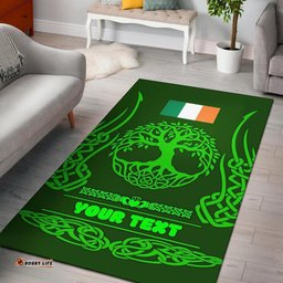 Ireland Celtic Personalised Area Rug Symbol of Celtic