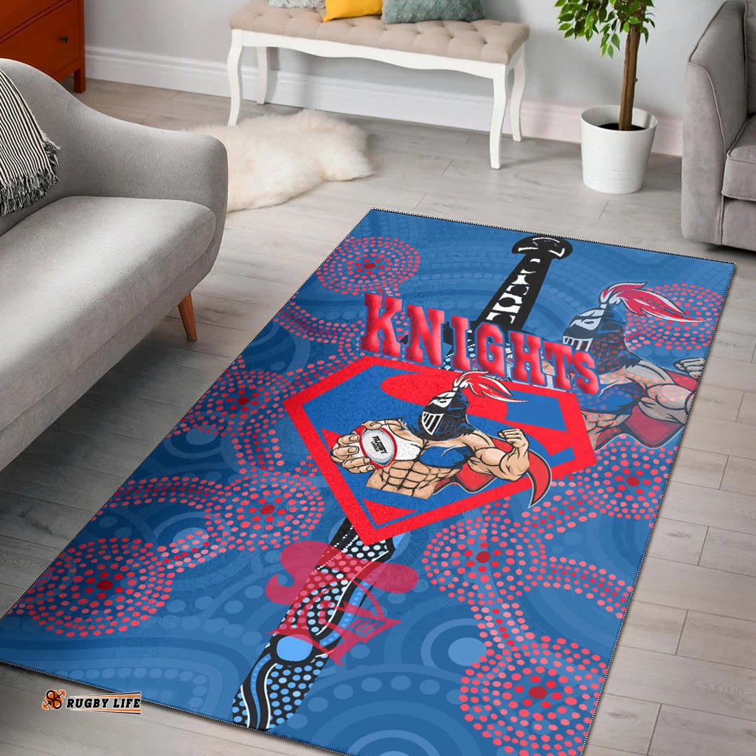 Vibe Hoodie Area Rug castle Knights Superman Area Rug