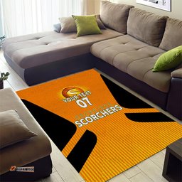 Custom Scorchers Cricket Champions Area Rug Made Tough