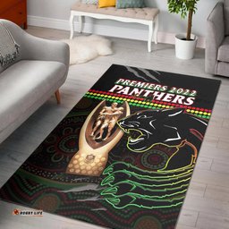 Panthers Rugby Area Rug The Riff Premiers Aboriginal Art