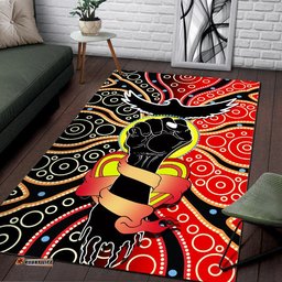 Aboriginal Lives Matter Area Rug