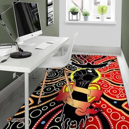 Aboriginal Lives Matter Area Rug