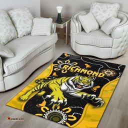 Richmond Football Area Rug Tigers ANZAC Day Unique Indigenous 07