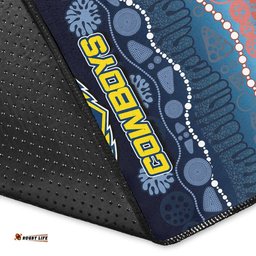 Cowboys Rugby Area Rug Version