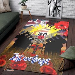 Rugs ANZAC Day World War II Commemoration 1939 1945