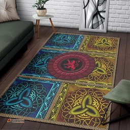 VibeHoodie Area Rug Scotland Circle Celtic
