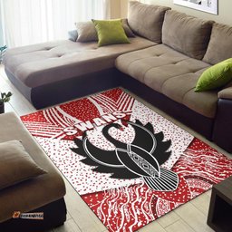Sydney Area Rug Indigenous Swans