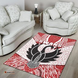 Sydney Area Rug Indigenous Swans