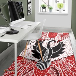 Sydney Area Rug Indigenous Swans