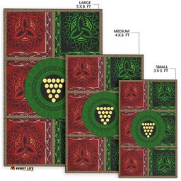 VibeHoodie Area Rug Cornwall Circle Celtic
