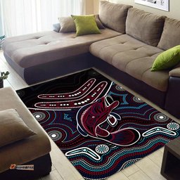 Fishing Aboriginal Area Rug No.4