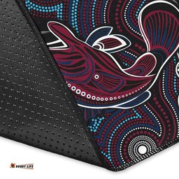 Fishing Aboriginal Area Rug No.4